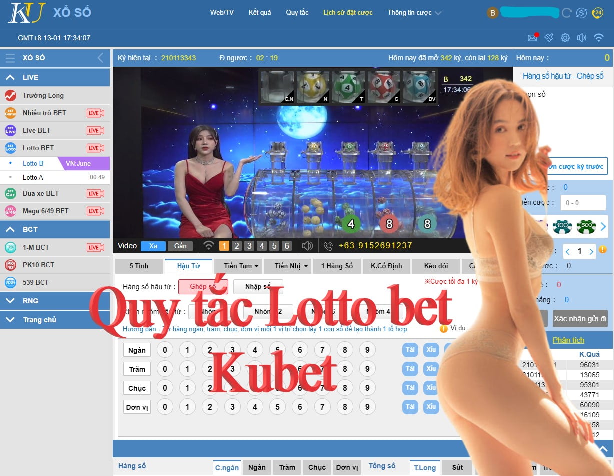 Quy tắc Lotto bet