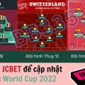Trực tiếp World Cup Tây Ban Nha/Bỉ/Thụy Sĩ
