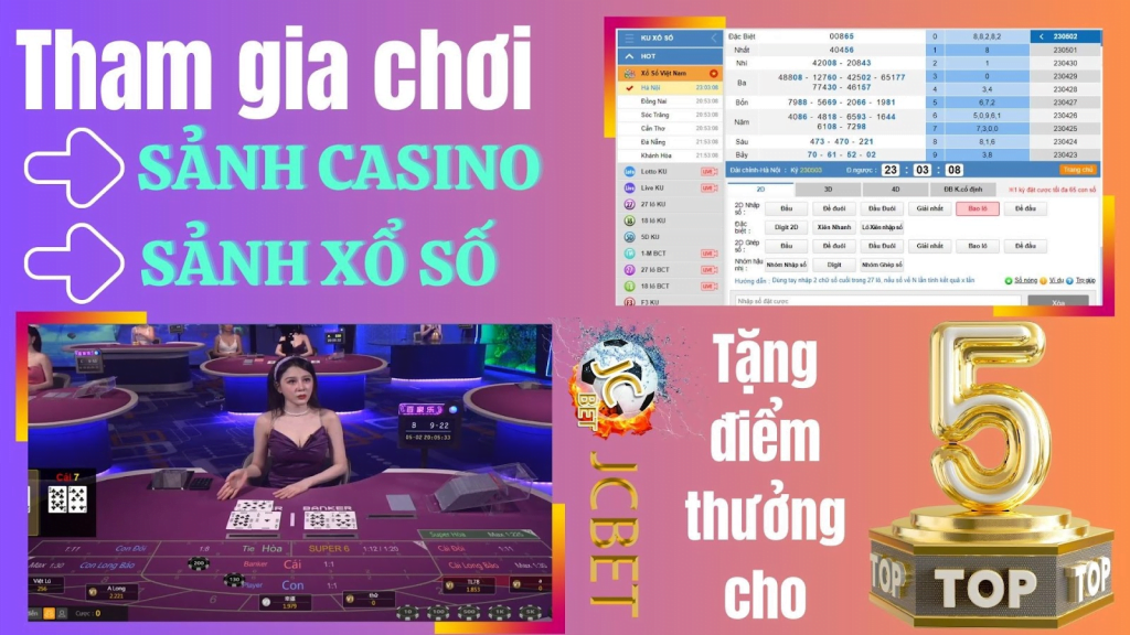 KM Casino + xổ số